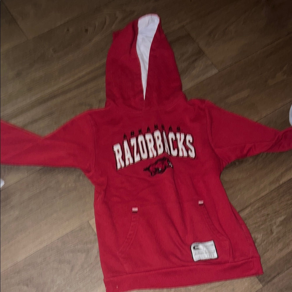 Razorbacks Kids Red Hoodie